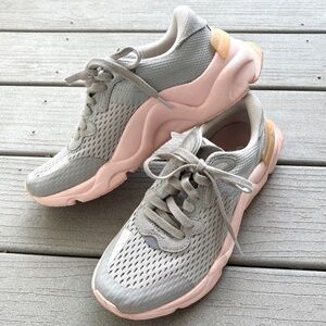 Sorel Kinetic RNEGD Lace Shoe - Dove, Peach Blossom - Women's 9